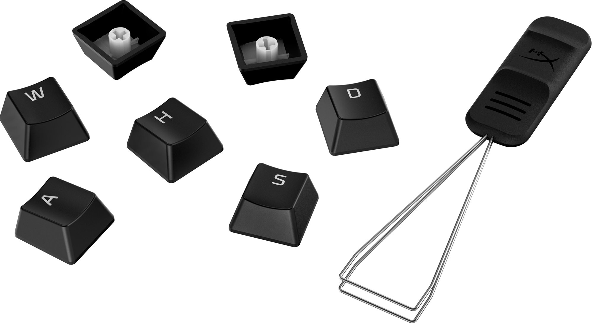 HyperX PBT Keycaps, fekete (US) Pótbillentyű
