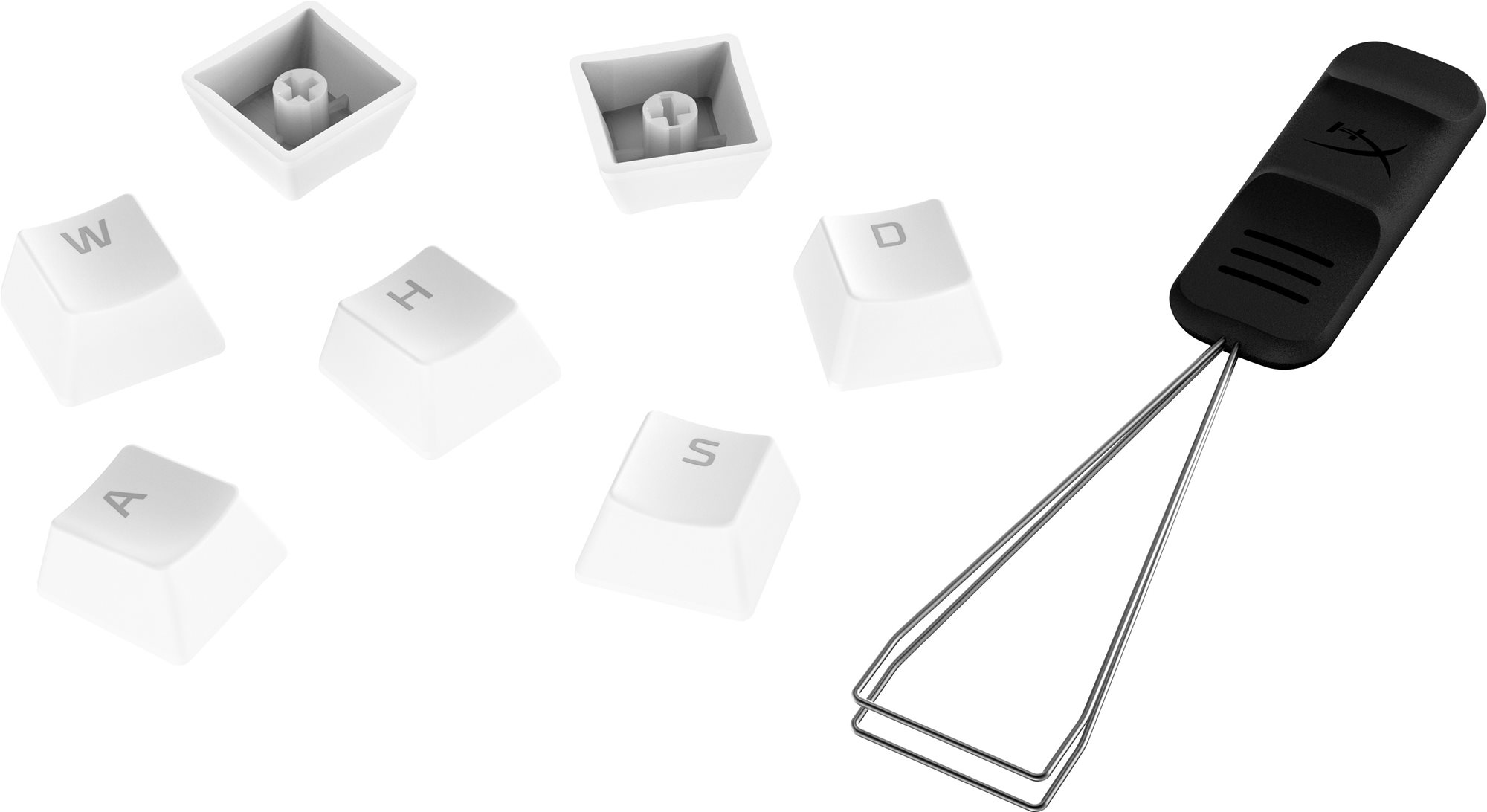 HyperX PBT Keycaps, fehér (US) Pótbillentyű