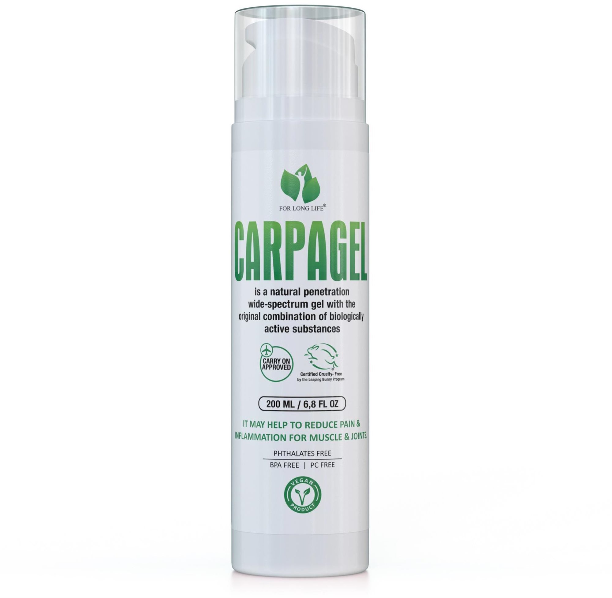 For Long Life – Carpagel Bylinný prípravok