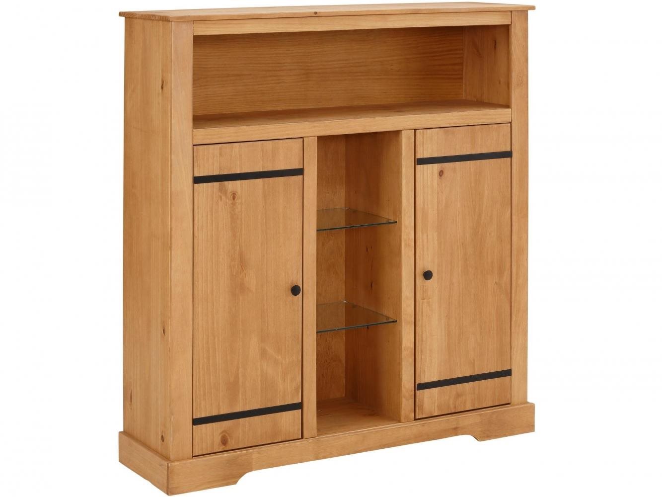 Danish Style Komoda Zina, 130 cm, borovica Komoda