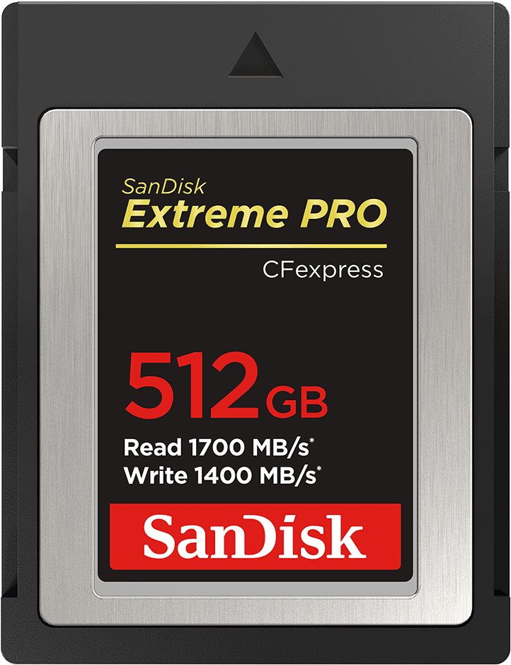 Sandisk Kompakt Flash Extreme PRO CF Express 512 GB, Typ B...