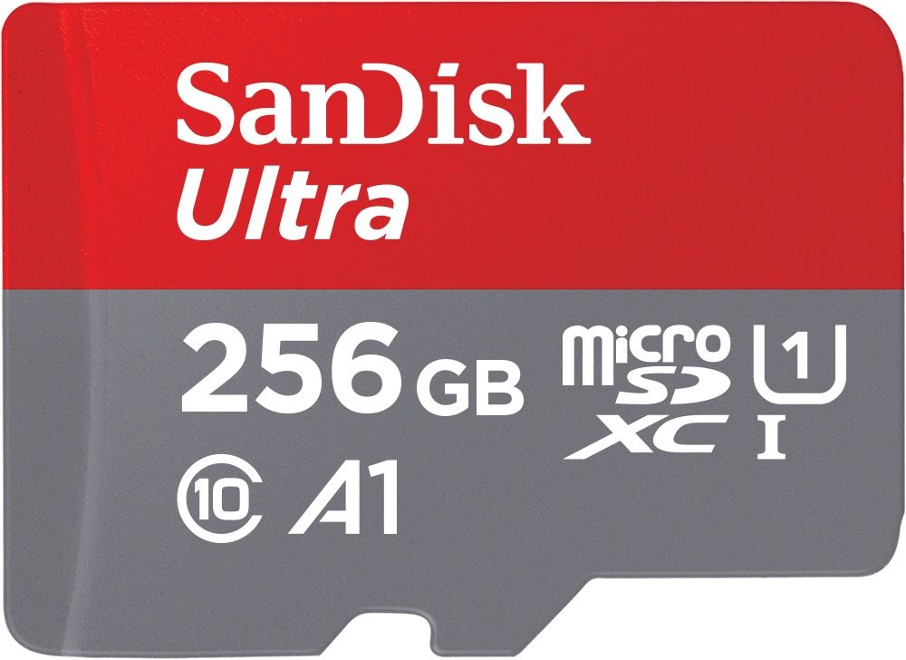 SanDisk MicroSDXC Ultra 256GB + + SD-Adapter Speicherkarte