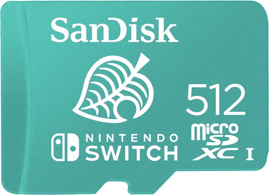 Sandisk microSDXC 512 GB Nintendo Switch Speicherkarte