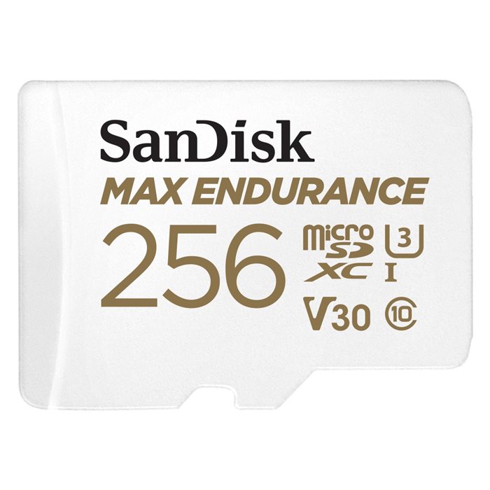 SanDisk microSDXC 256GB Max Endurance + SD adaptér Pamäťová karta