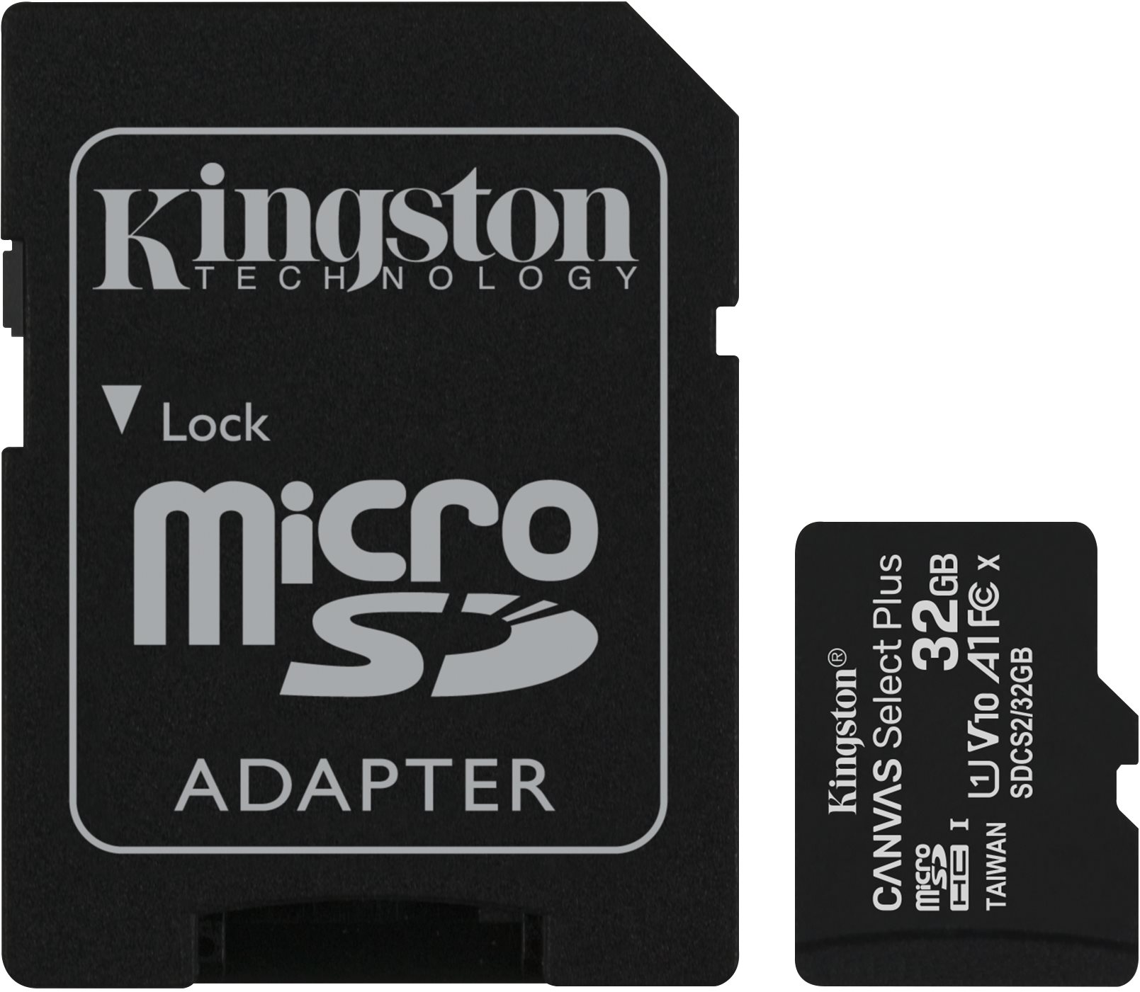 Kingston Canvas Select Plus micro SDHC 32GB Class 10 UHS-I Memory...