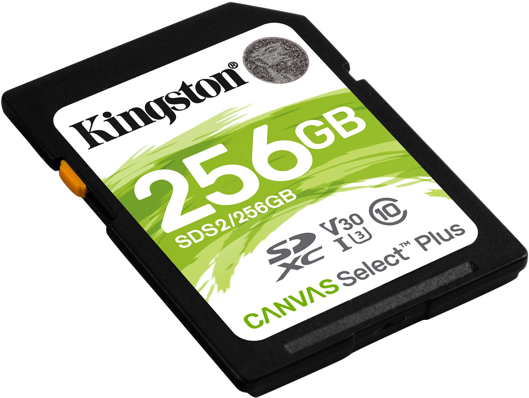 Kingston Canvas Select Plus SDXC 256GB Class 10 UHS-I Memory Card