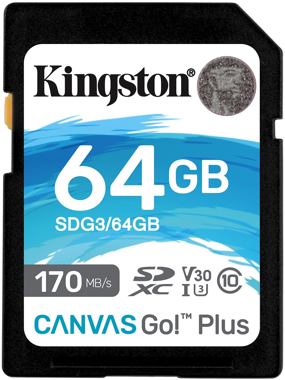 Kingston Canvas Go! Plus SDXC 64GB Memory Card