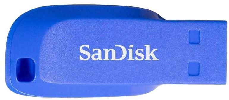 SanDisk Cruzer Blade 64 GB elektrisch blau USB Stick
