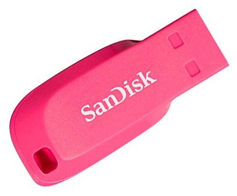 SanDisk Cruzer Blade 32 GB elektrisch pink USB Stick