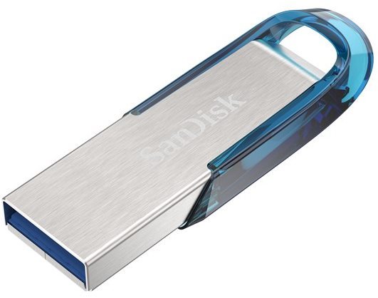 SanDisk Ultra Flair 64GB tropisches Blau USB Stick
