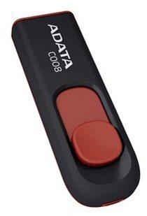 ADATA C008 64GB čierno-červený USB kľúč