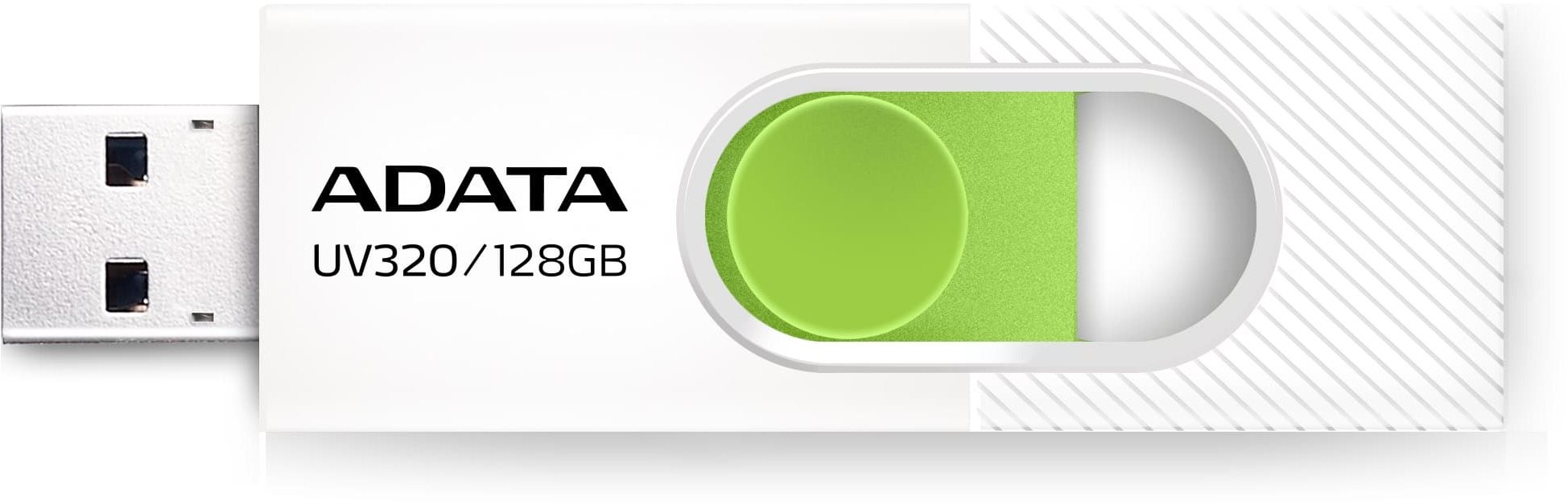 ADATA UV320 128GB, fehér-zöld Pendrive