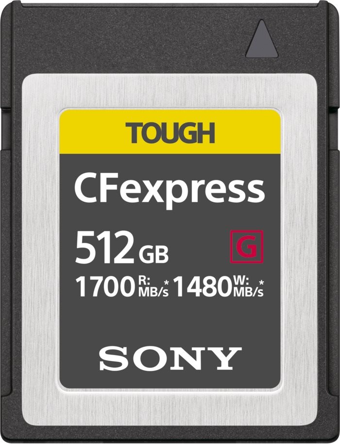 Sony CFexpress Type B 512Go Carte SD