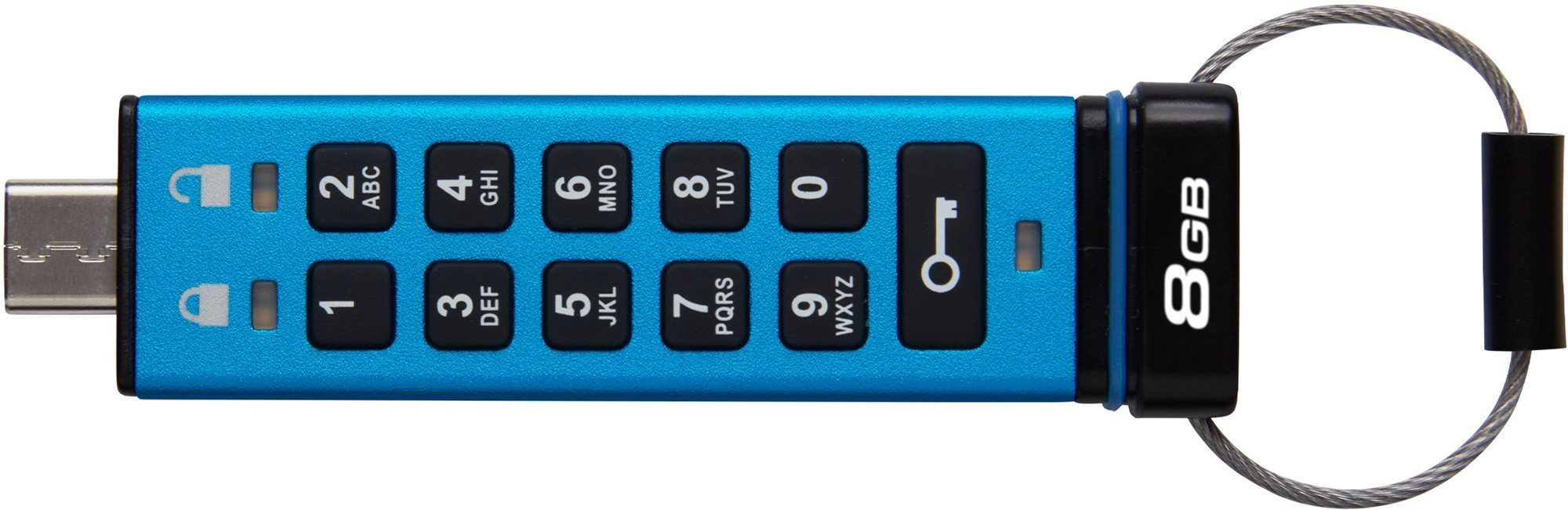 Kingston IronKey Keypad 200 8 GB USB-C USB kľúč
