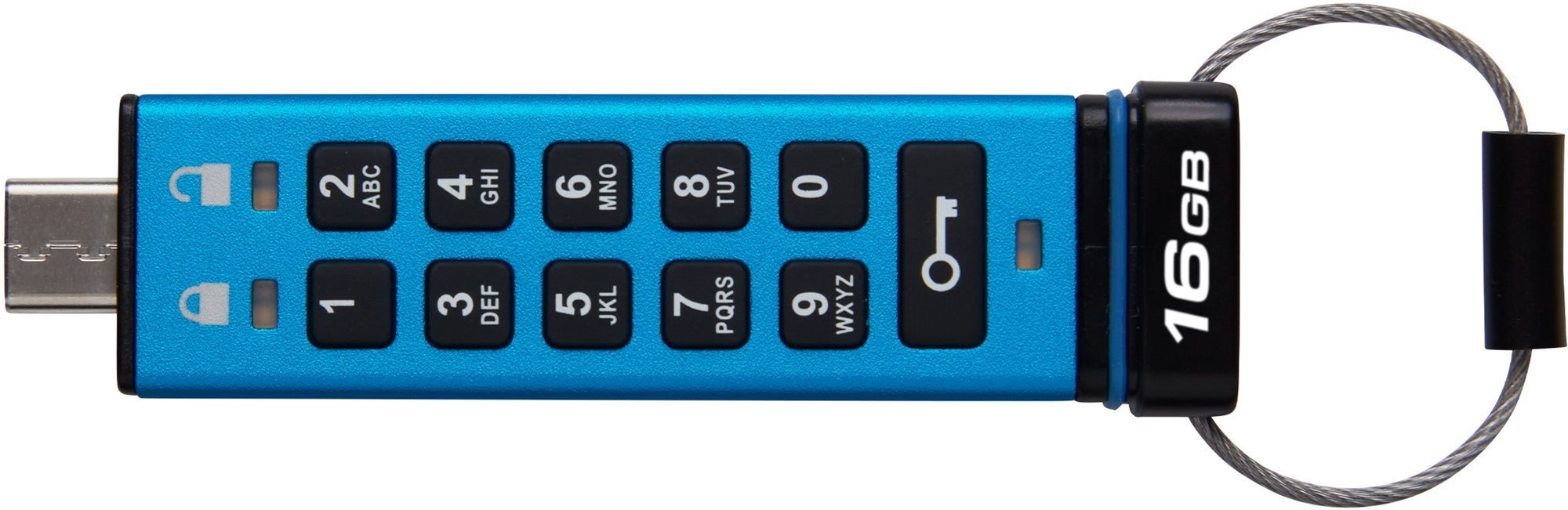 Kingston IronKey Keypad 200 16 GB USB-C USB kľúč