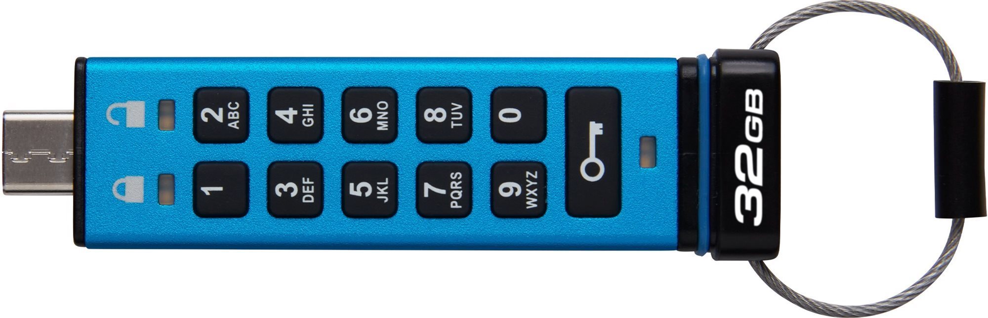 Kingston IronKey Keypad 200 32GB USB-C Pendrive
