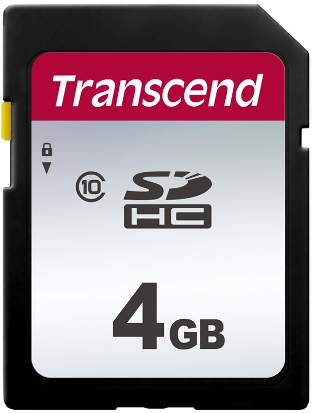 Transcend SDHC 300S 4 GB Pamäťová karta