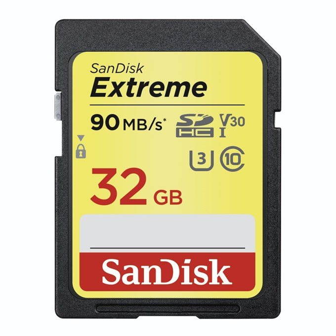 SanDisk SDHC 32Go Extreme Carte SD