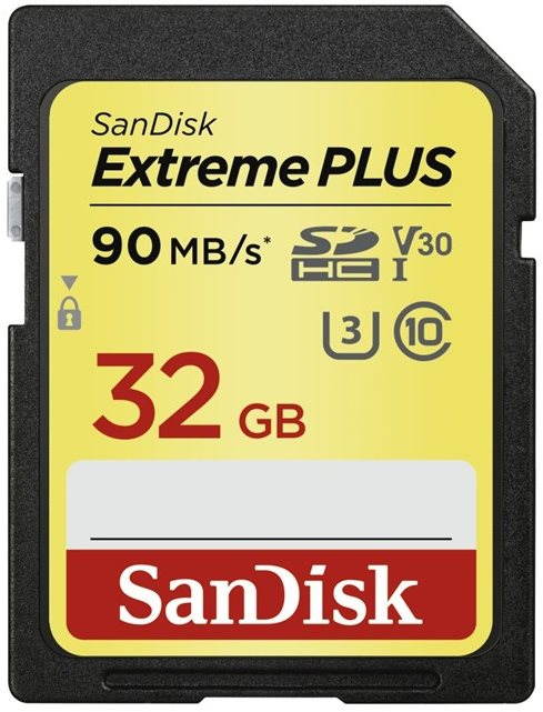 SanDisk SDHC 32Go Extreme Plus Carte SD