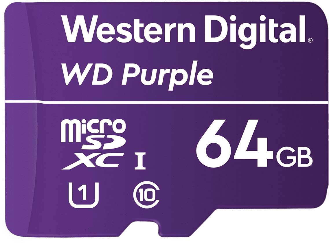 WD Purple QD101 SDXC 64GB Memory Card