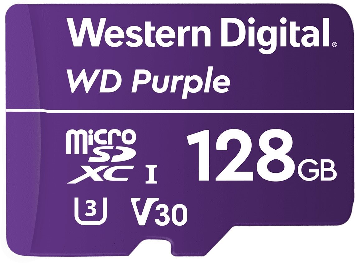 WD Purple QD101 SDXC 128GB Memory Card
