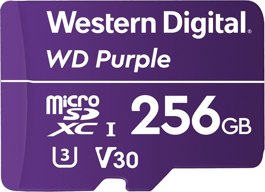 WD Purple QD101 SDXC 256GB Memory Card