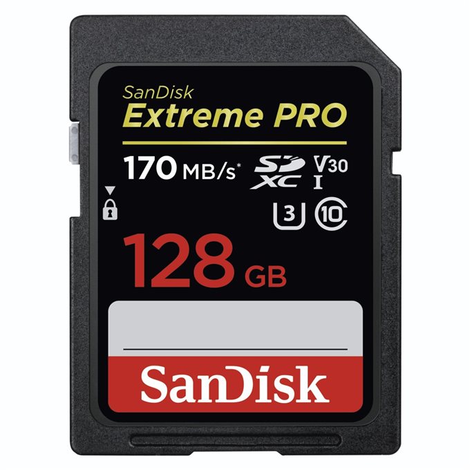 SanDisk SDXC 128Go Extreme Pro Carte SD