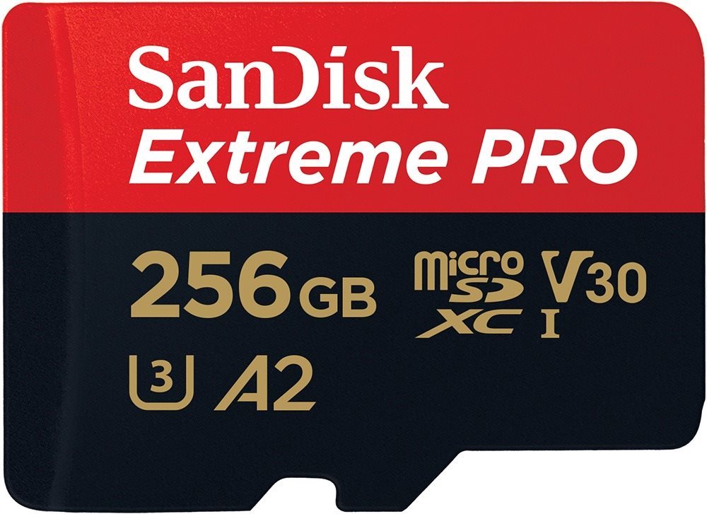 SanDisk microSDXC 256GB Extreme PRO + Rescue PRO Deluxe +...