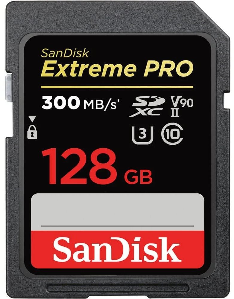 SanDisk SDXC 128Go Extreme PRO UHS-II Carte SD
