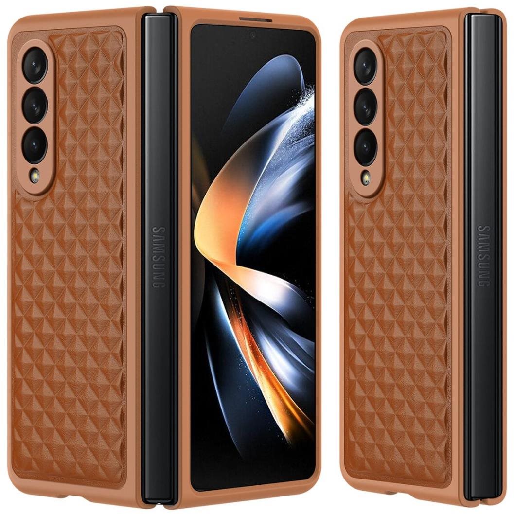 Venice kryt na Samsung Galaxy Z Fold 4, hnedý Kryt na mobil