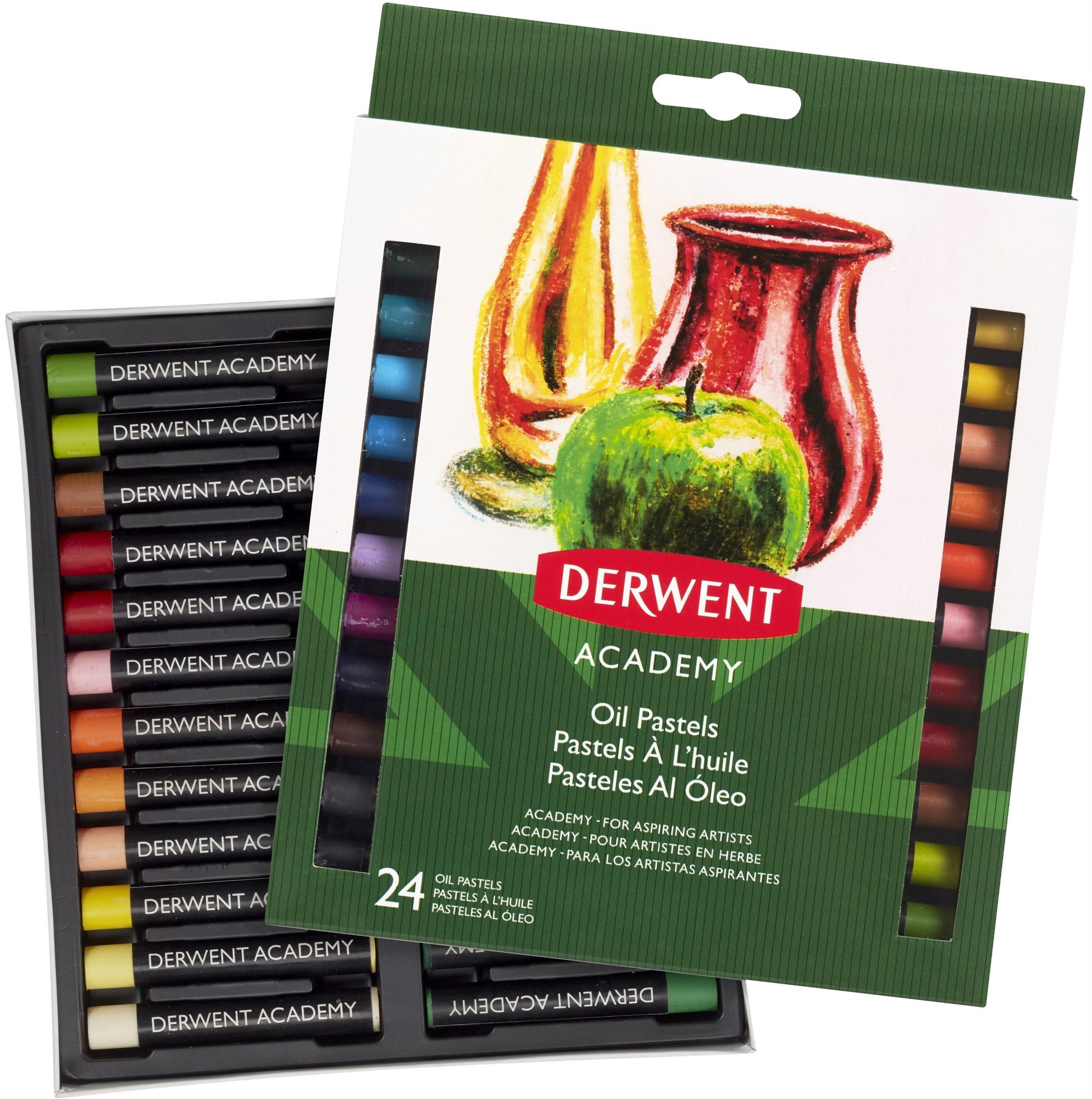 DERWENT Academy Oil Pastel sada 24 farieb Olejové pastely