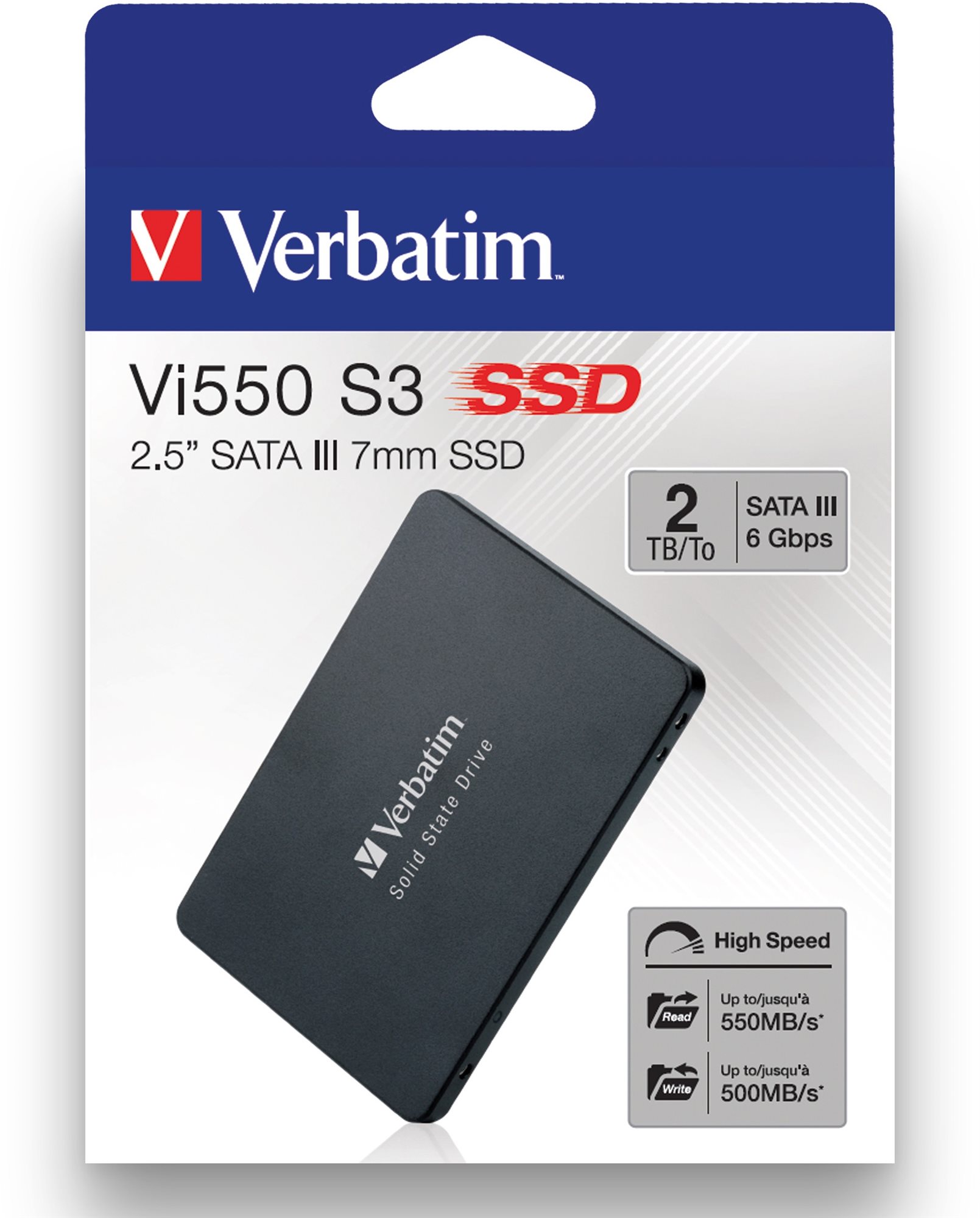 Verbatim VI550 S3 2.5" SSD 2TB SSD disk