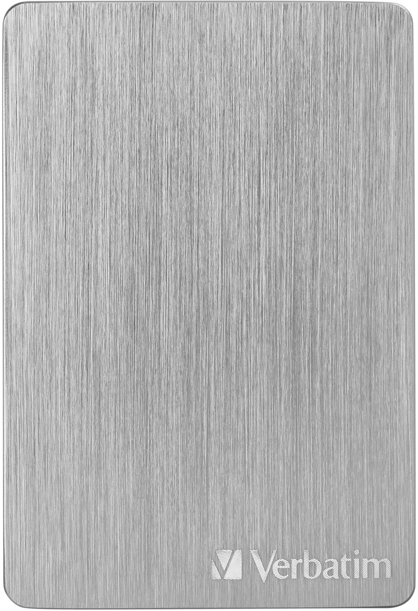 VERBATIM Store´n´ Go ALU Slim 2TB, Silver External Hard Drive