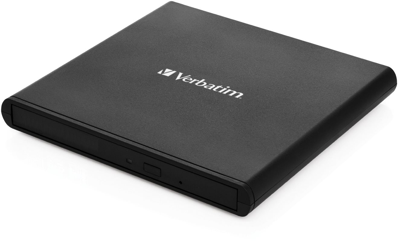 Verbatim Mobile DVD ReWriter USB 2.0 Schwarz (Light-Version)...