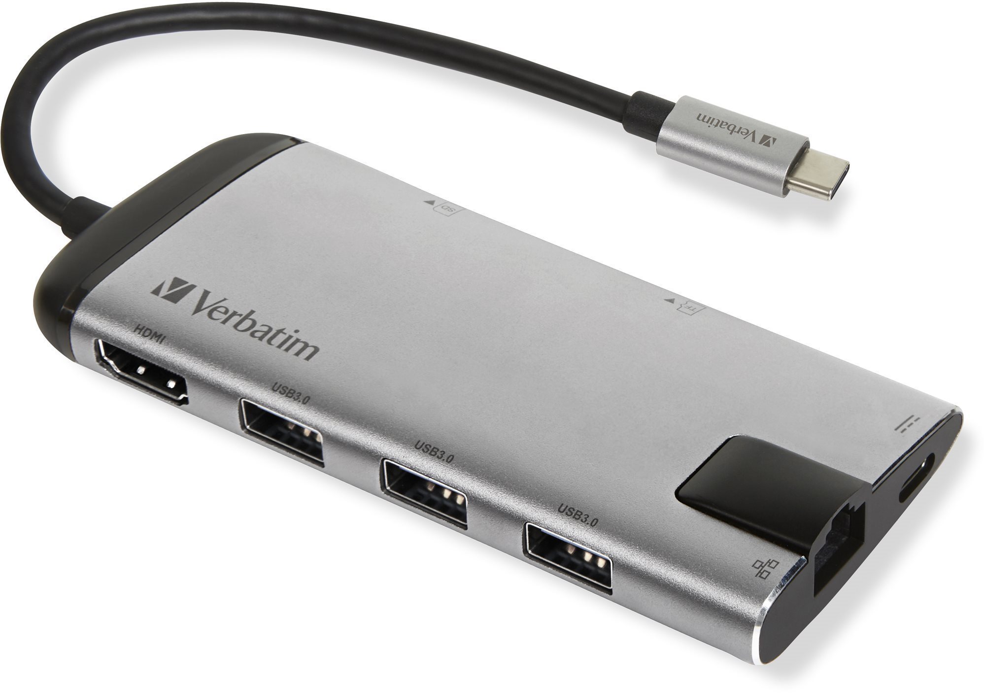 VERBATIM USB-C Multiport HUB USB 3.1 GEN 1 / 3 x USB 3.0 / HDMI /...