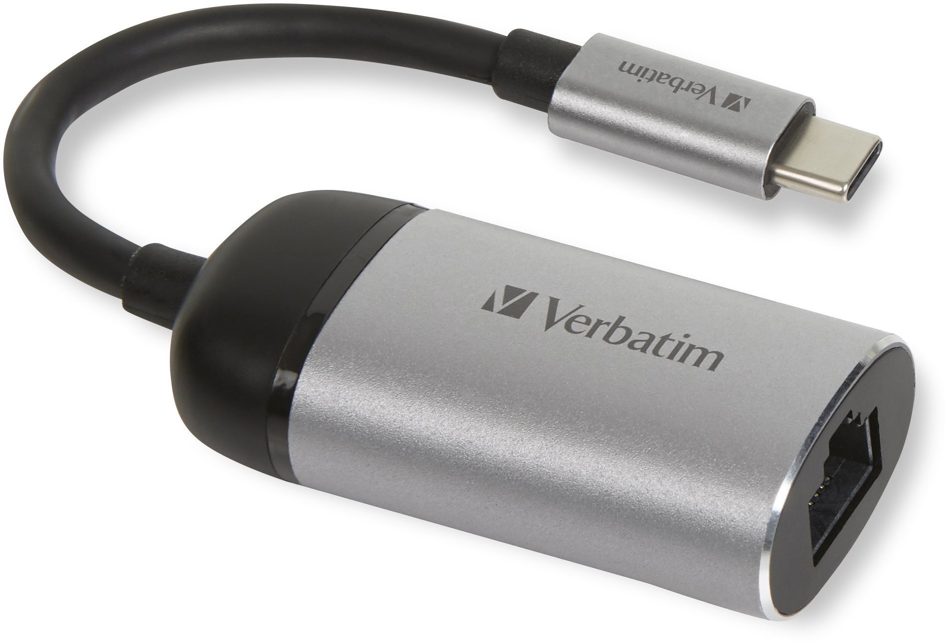 VERBATIM USB-C TO GIGABIT ETHERNET ADAPTÉR 10 cm Redukcia