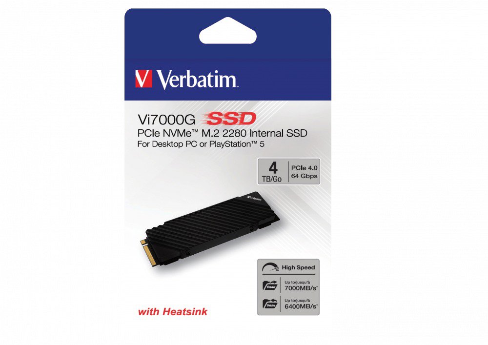 Verbatim Vi7000G 4 TB SSD disk