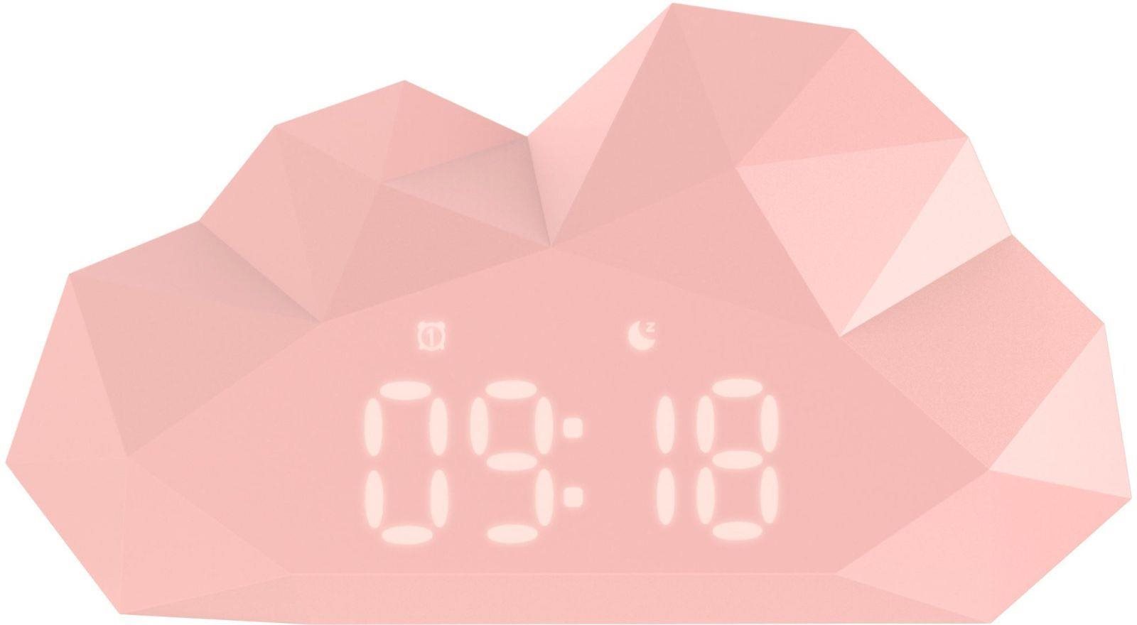 Mob Mini Cloudy Clock pink Budík