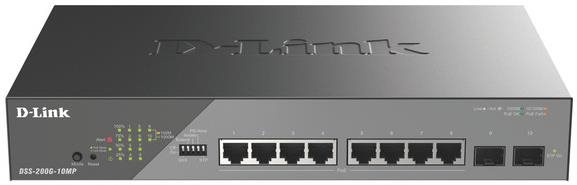D-Link DSS-200G-10MP Switch