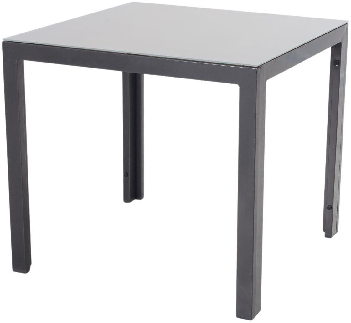 DOPPLER Stôl záhradný LUNA 80 × 80 cm Záhradný stôl