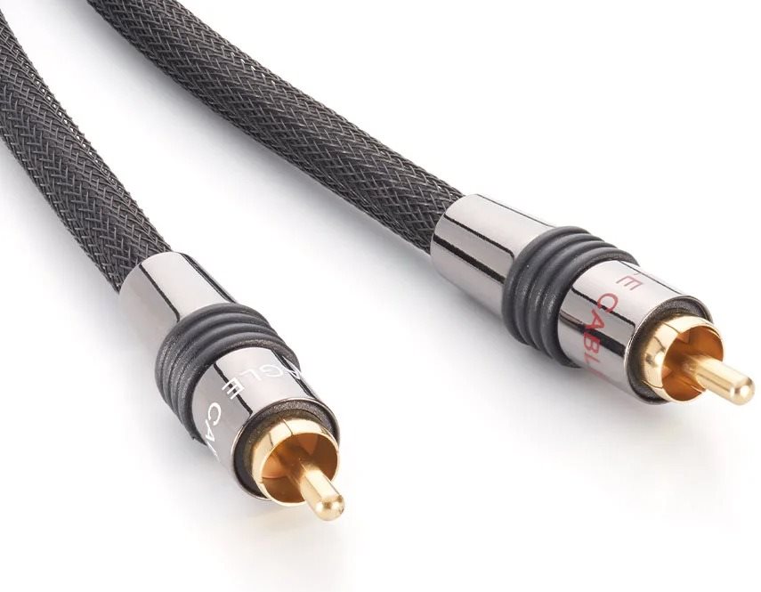 Eagle Cable Deluxe II Mono-subwoofer kabel 3m Audio kabel