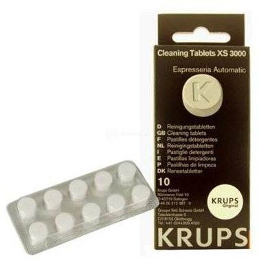 KRUPS XS3000 čistiace tablety Čistiace tablety
