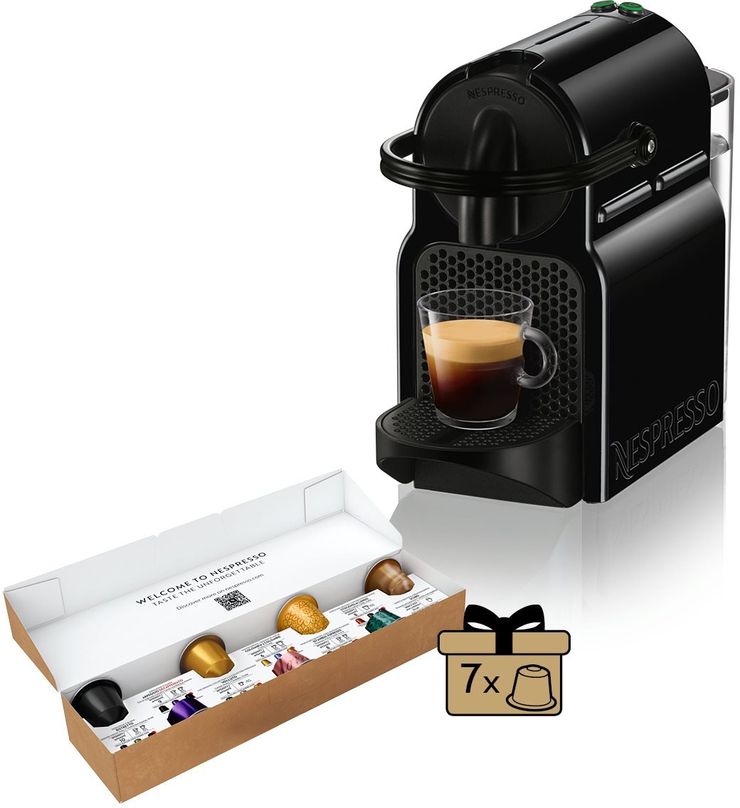 Nespresso De'Longhi Inissia Black EN80.B Kávovar na kapsuly