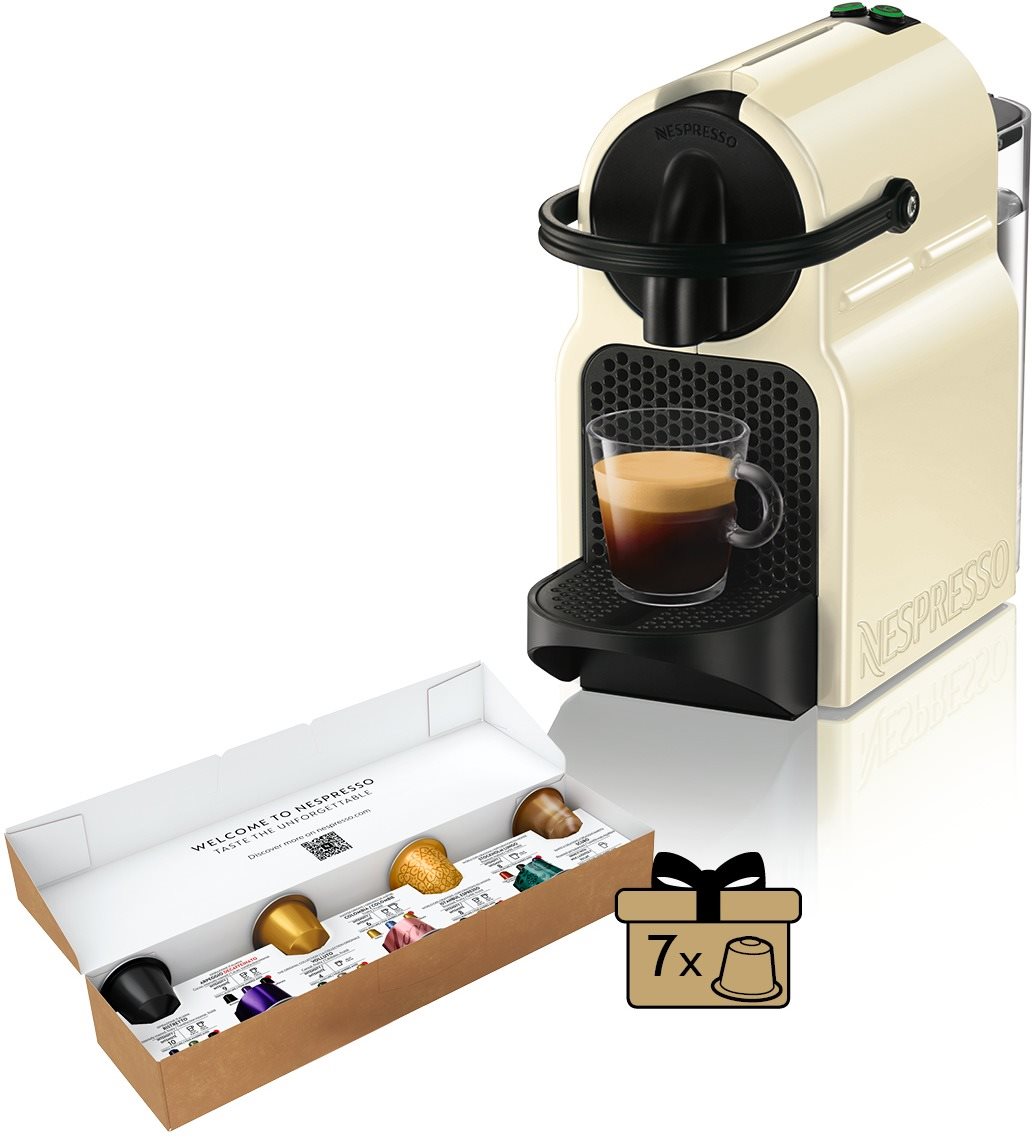 Nespresso De'Longhi Inissia Creamy White EN80.CW Kávovar na kapsuly