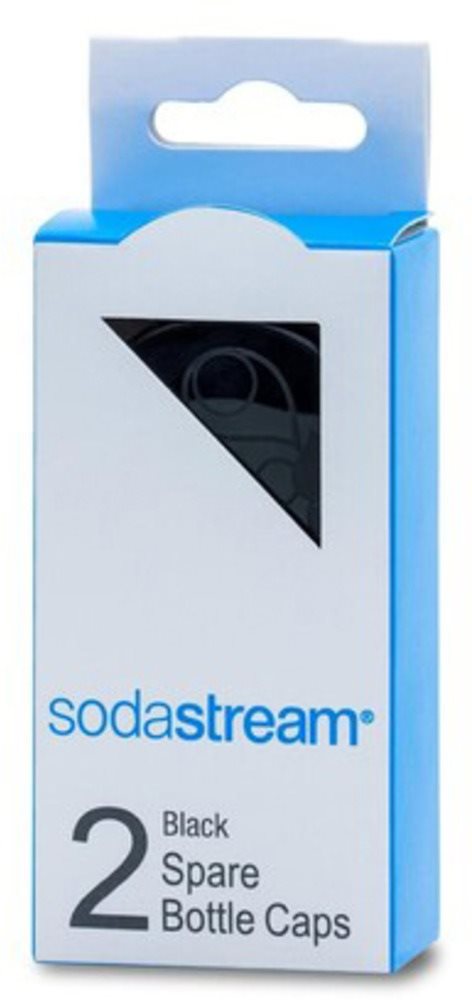 SodaStream Deckel schwarz 2 Stück Ersatzdeckel