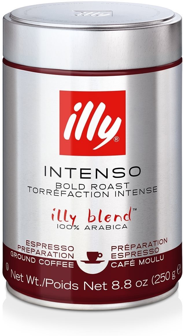 illy INTENSO, őrölt, 250g Kávé
