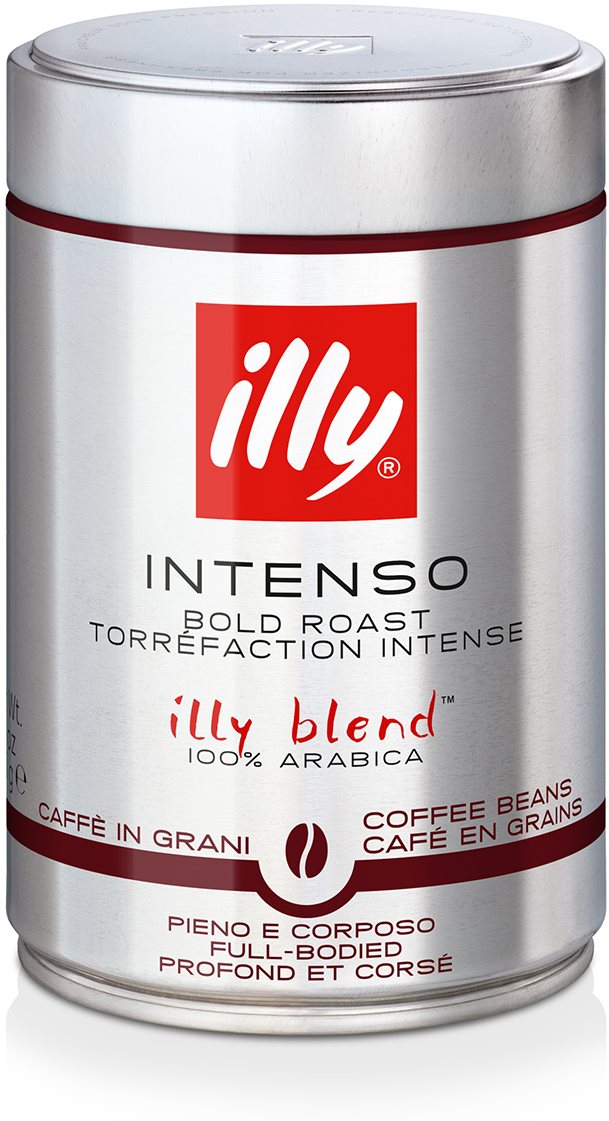 Zrnková káva illy 250 g INTENSO Káva