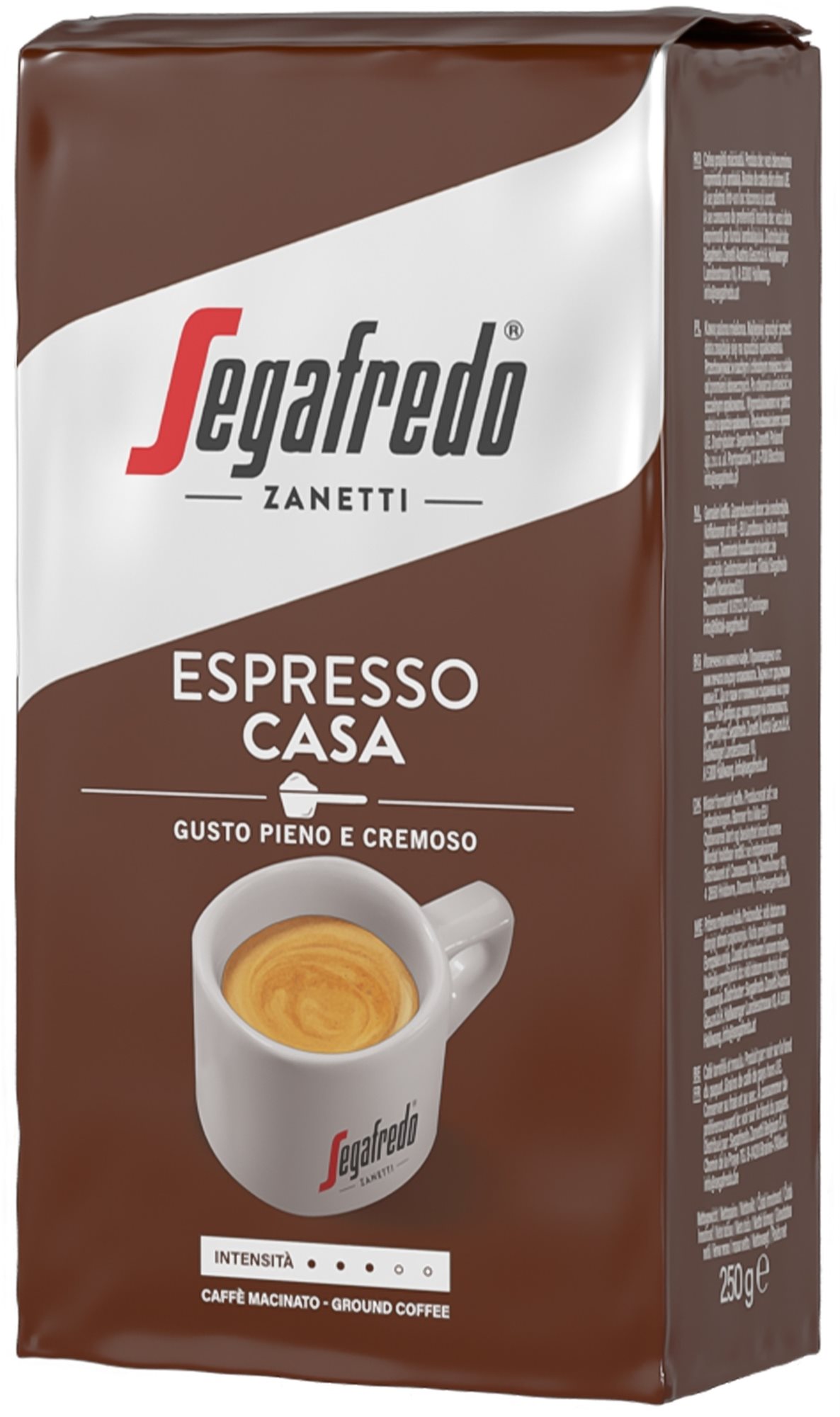 Segafredo Espresso Casa, mletá, 250g Káva