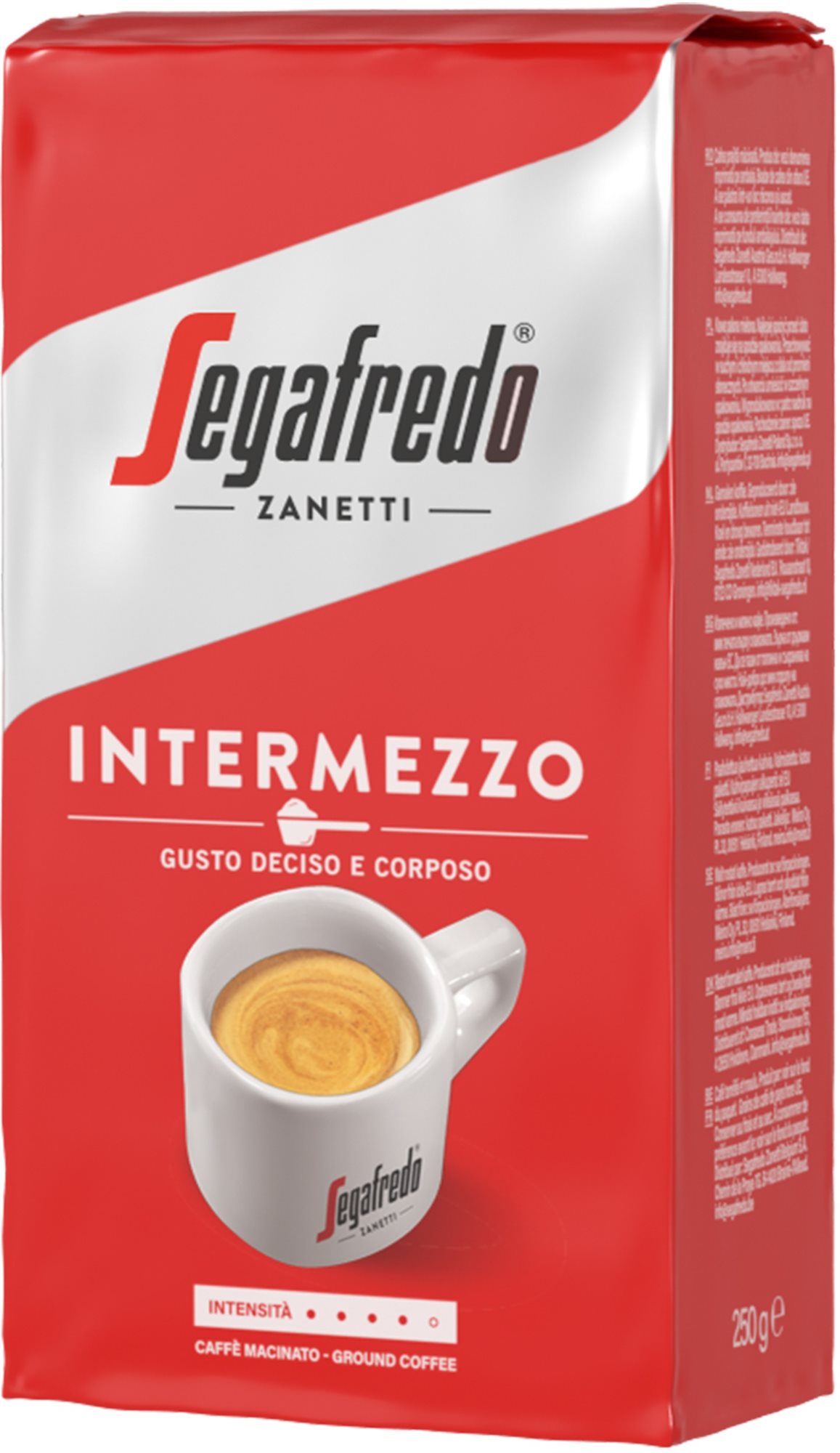 SEGAFREDO INTERMEZZO gemahlen - 250 g Kaffee