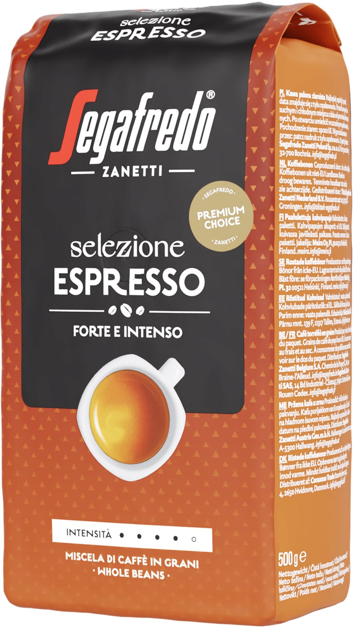 SEGAFREDO SELEZIONE ORO Kaffeebohnen - 500 g Kaffee